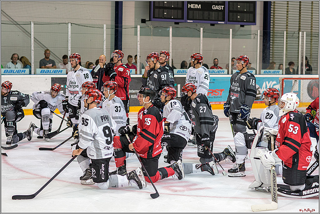1. offizielles Training der Koelner Haie, 05.08.2018